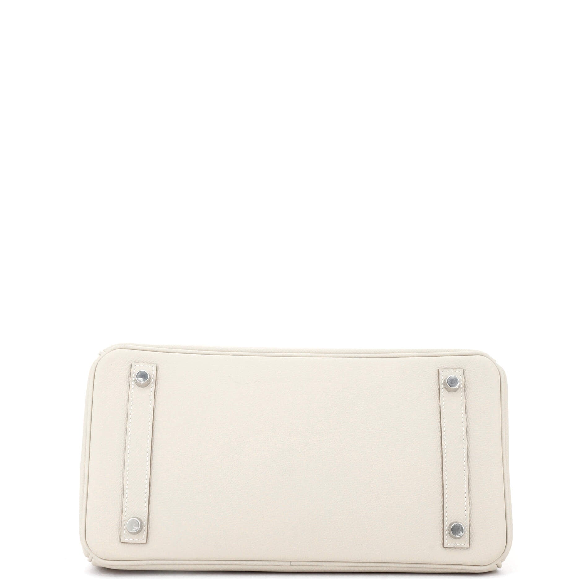 Birkin Handbag Light Epsom with Palladium Hardware 30