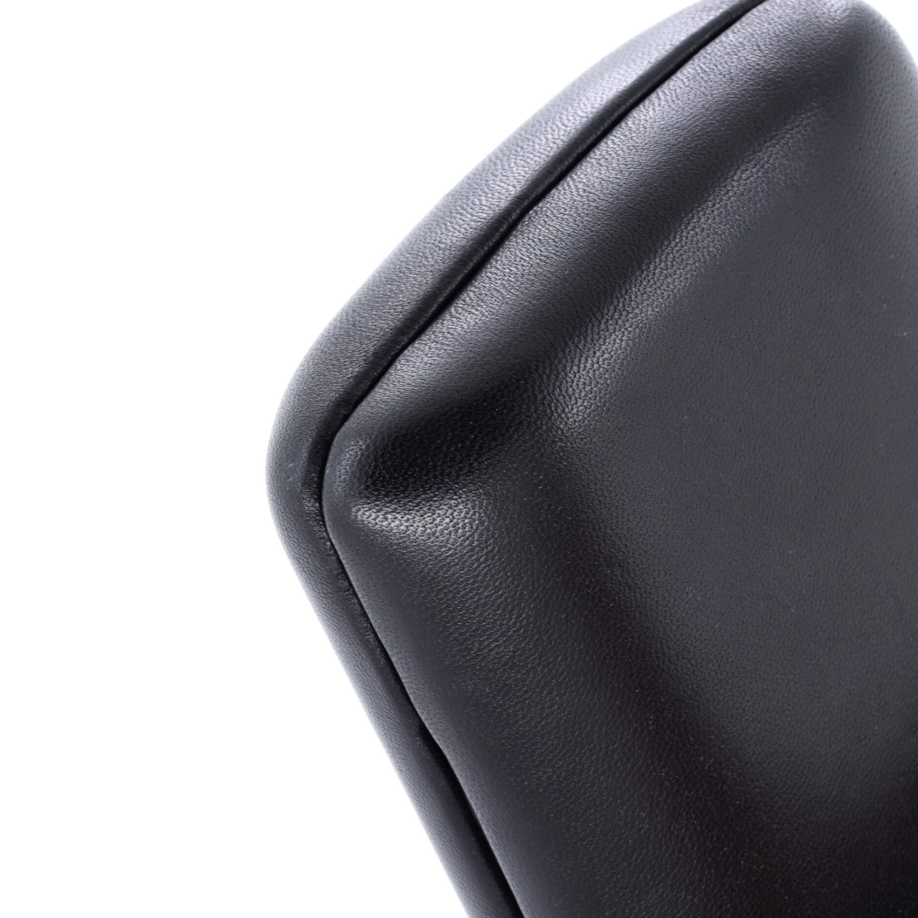 Logo Convertible Chain Box Clutch Leather