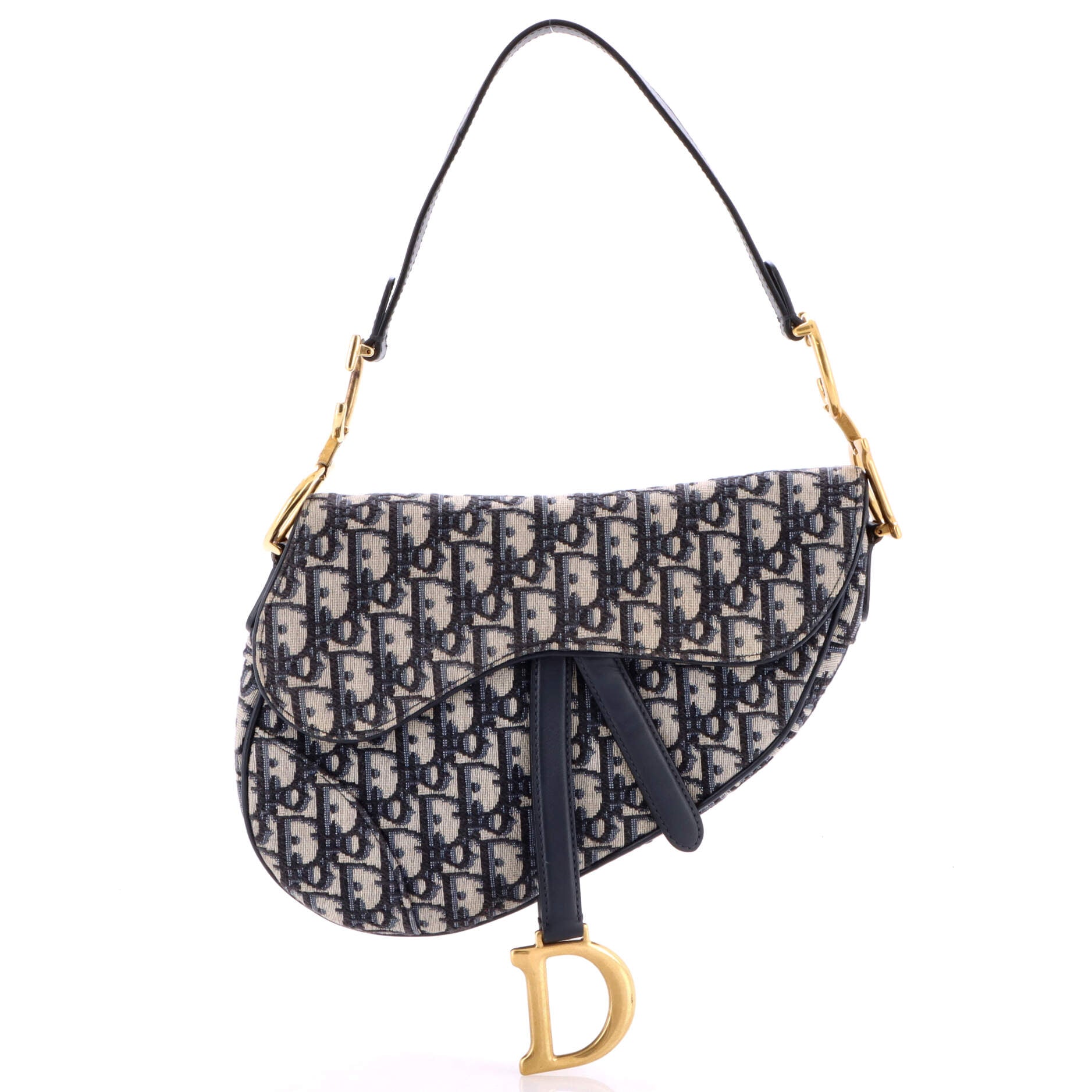 Saddle Handbag Oblique Canvas Medium