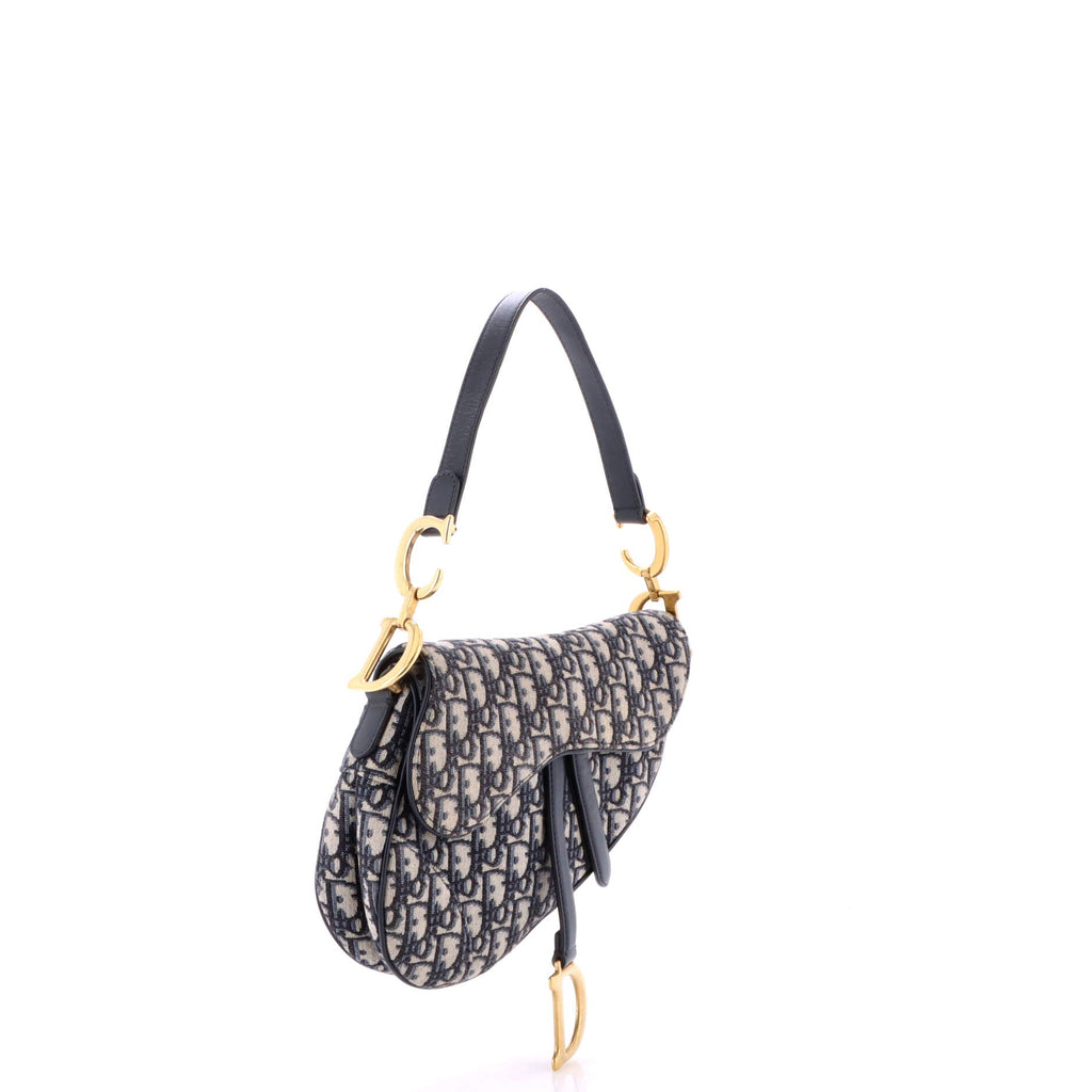 Saddle Handbag Oblique Canvas Medium
