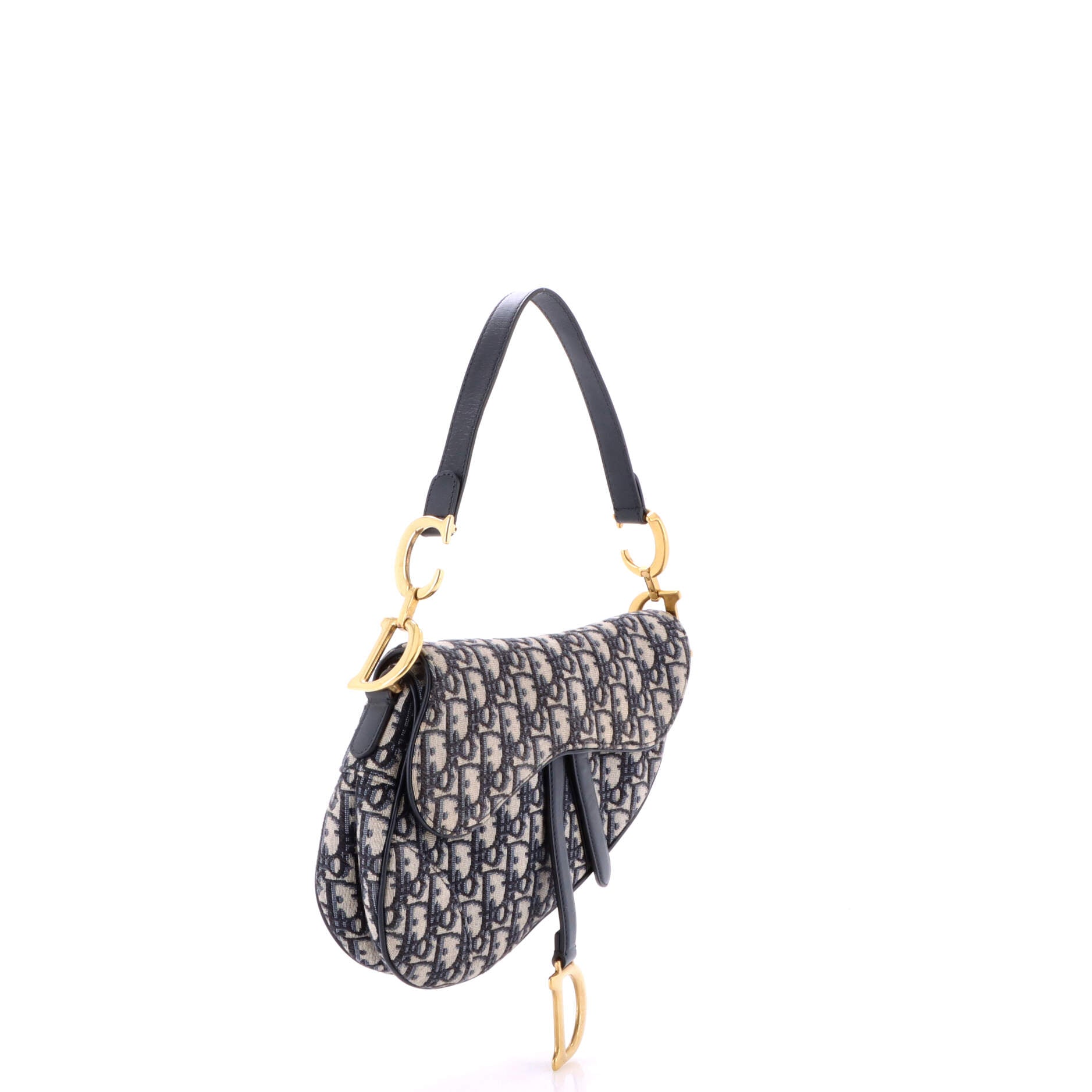 Saddle Handbag Oblique Canvas Medium