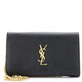 Classic Monogram Crossbody Bag Grainy Leather Large