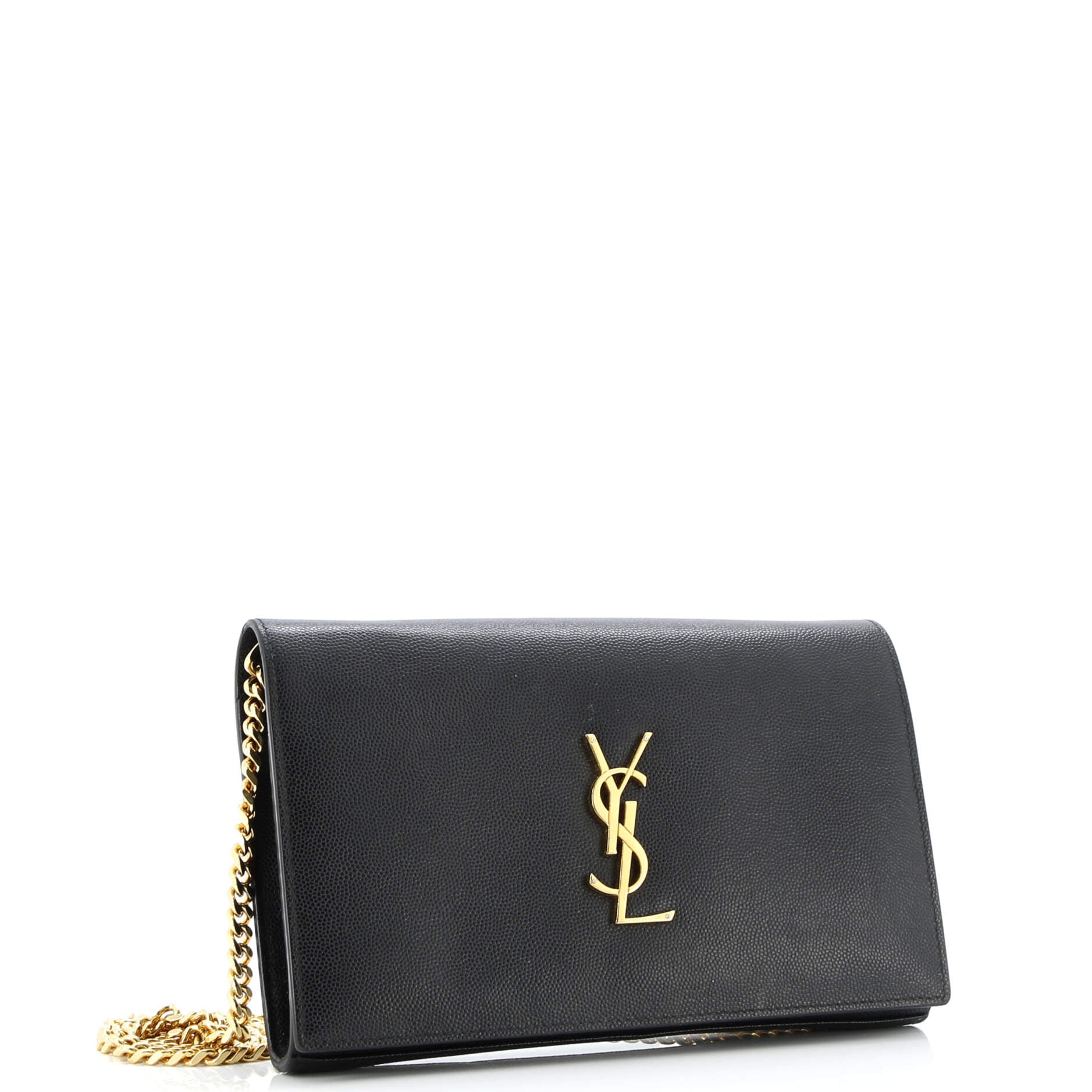 Classic Monogram Crossbody Bag Grainy Leather Large
