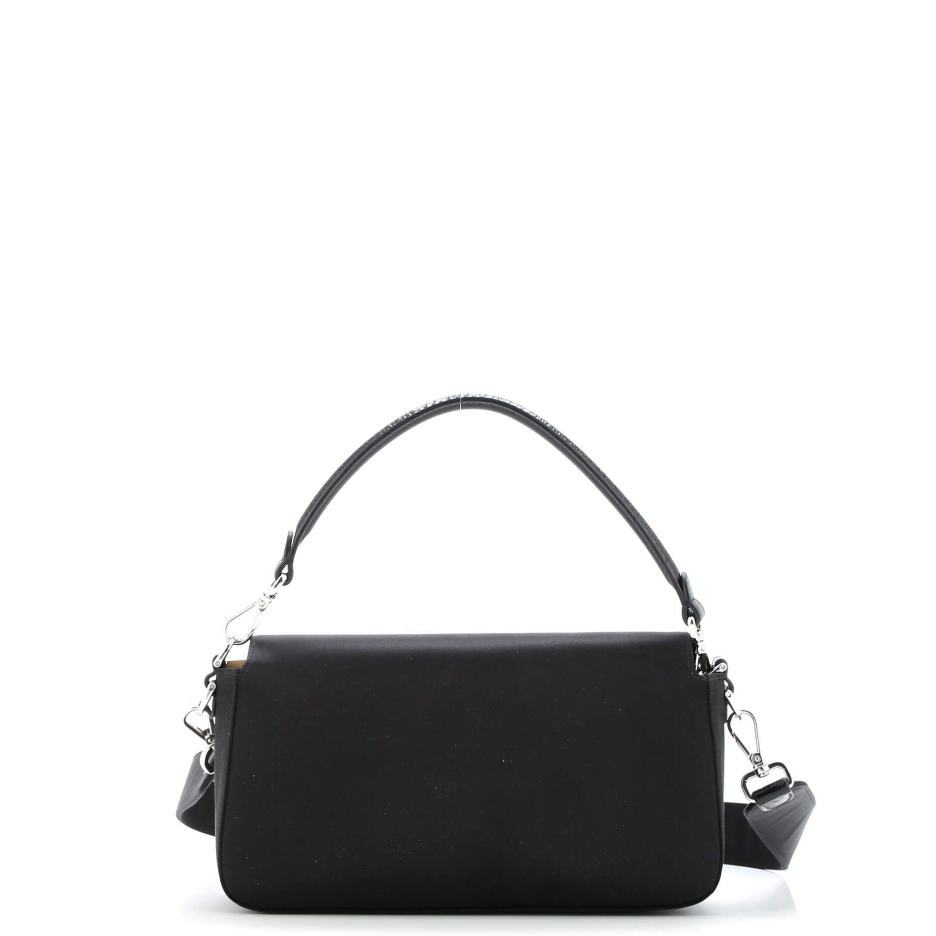 Baguette NM Bag Satin with Crystals and Karung Medium
