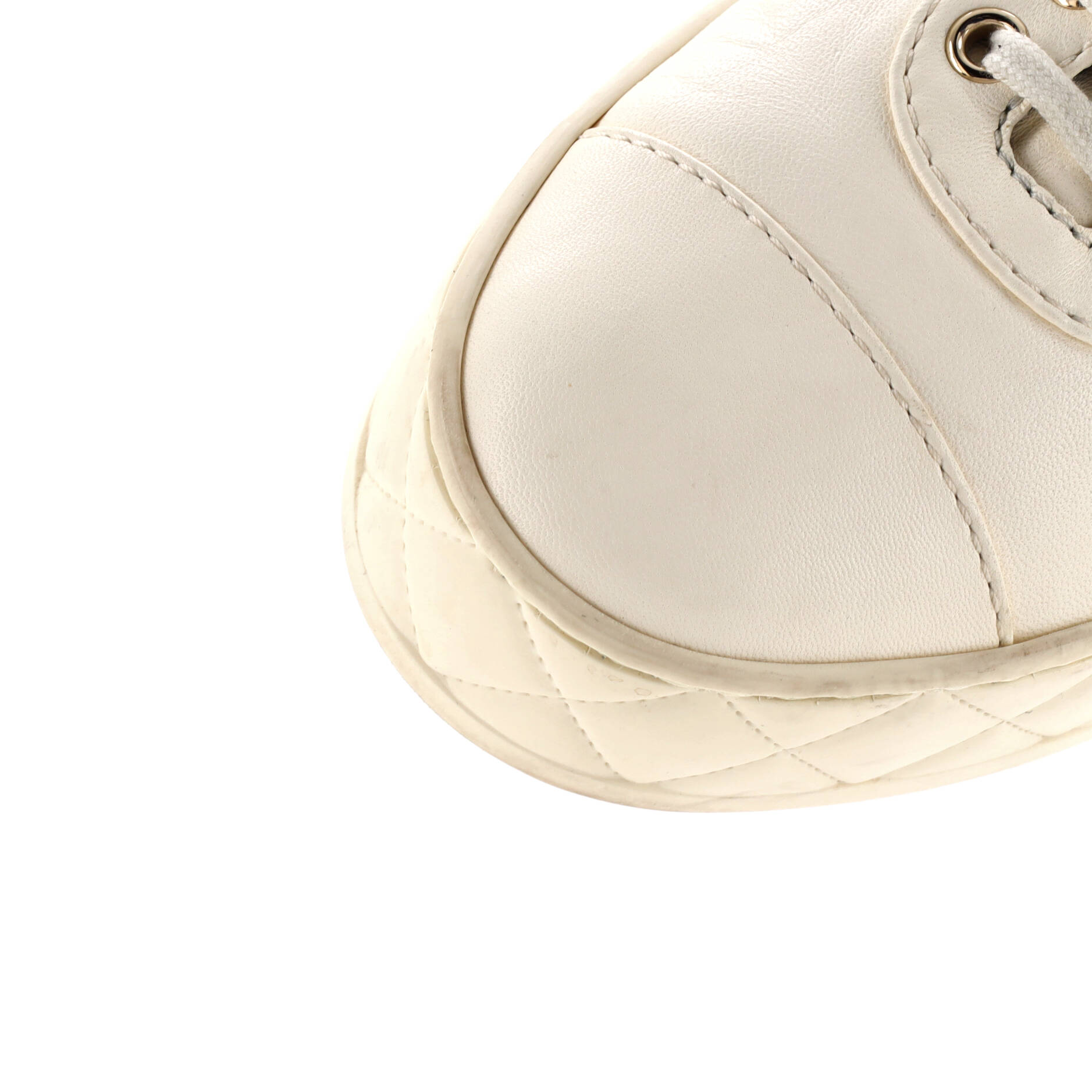 Women's Logo Strap Lace Up Sneakers Leather