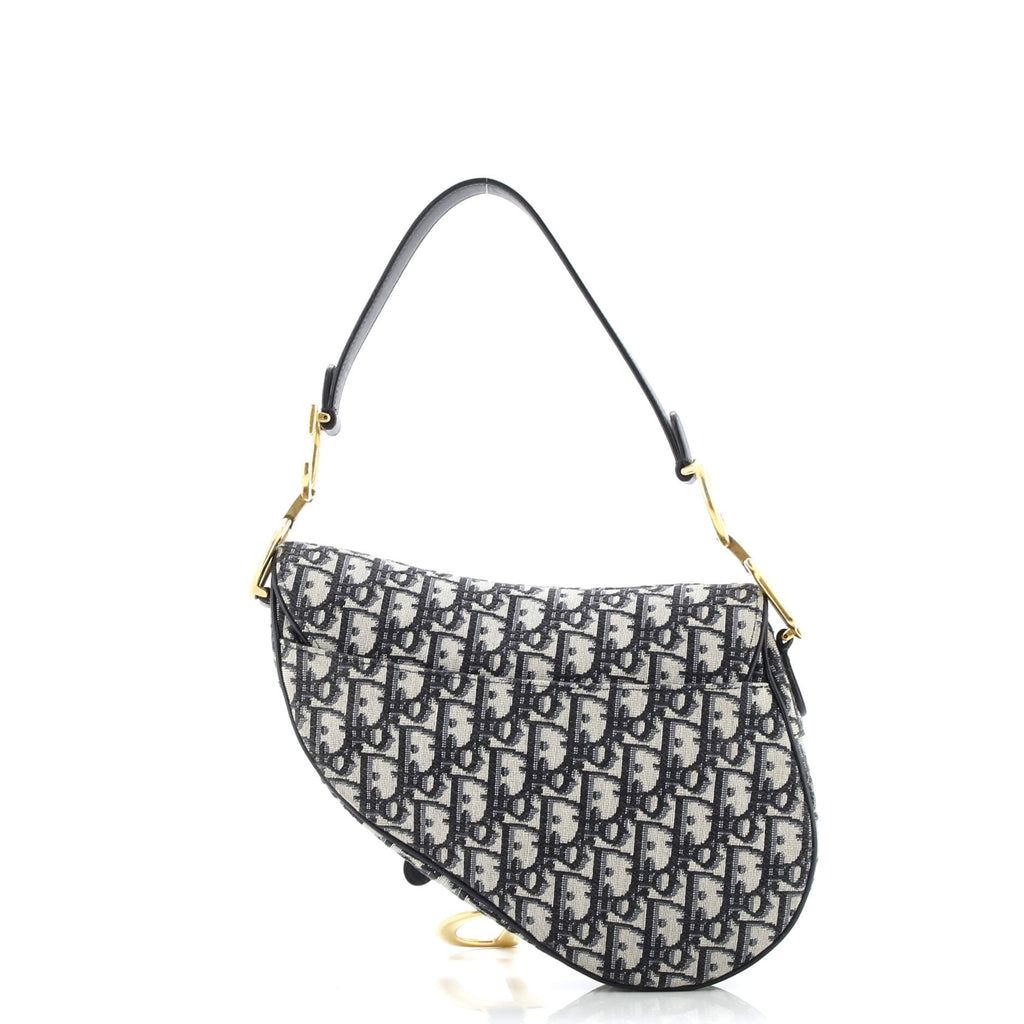 Saddle Handbag Oblique Canvas Medium