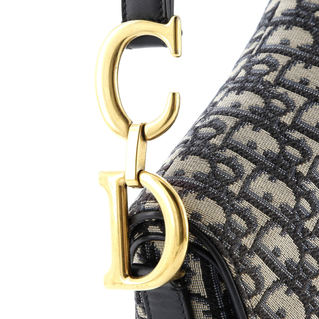 Saddle Handbag Oblique Canvas Medium