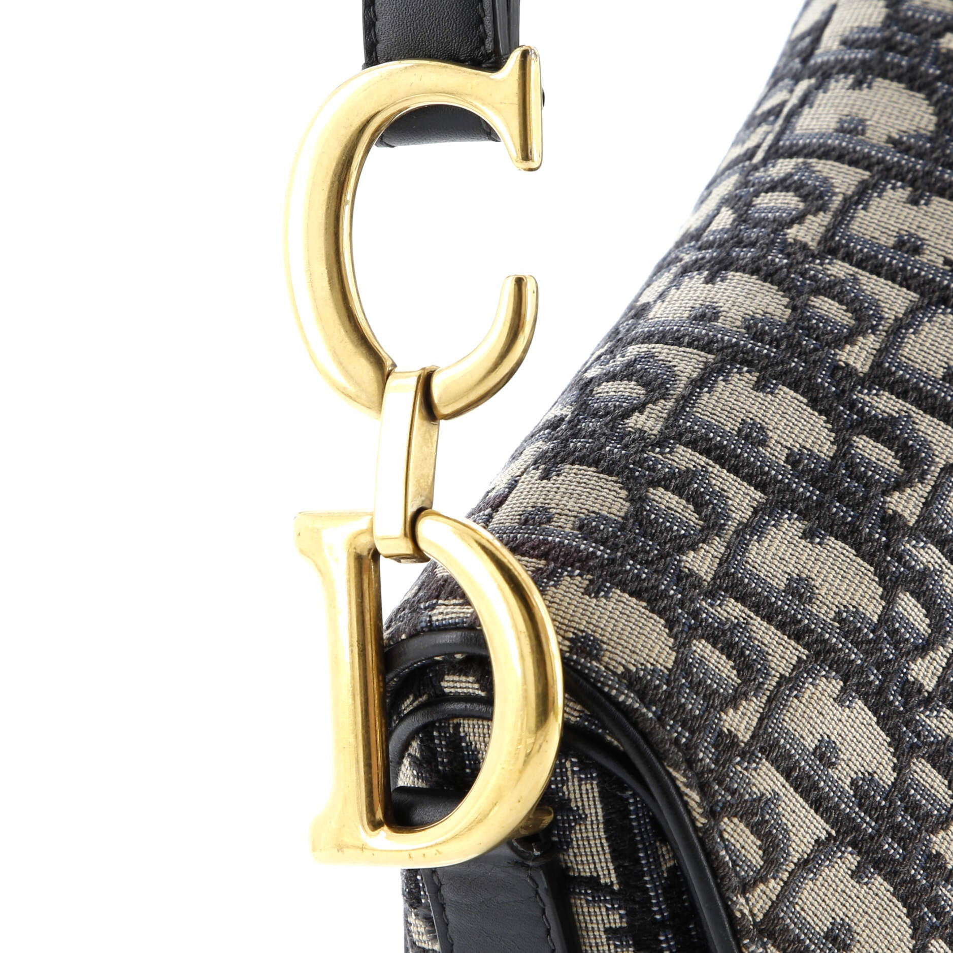 Saddle Handbag Oblique Canvas Medium