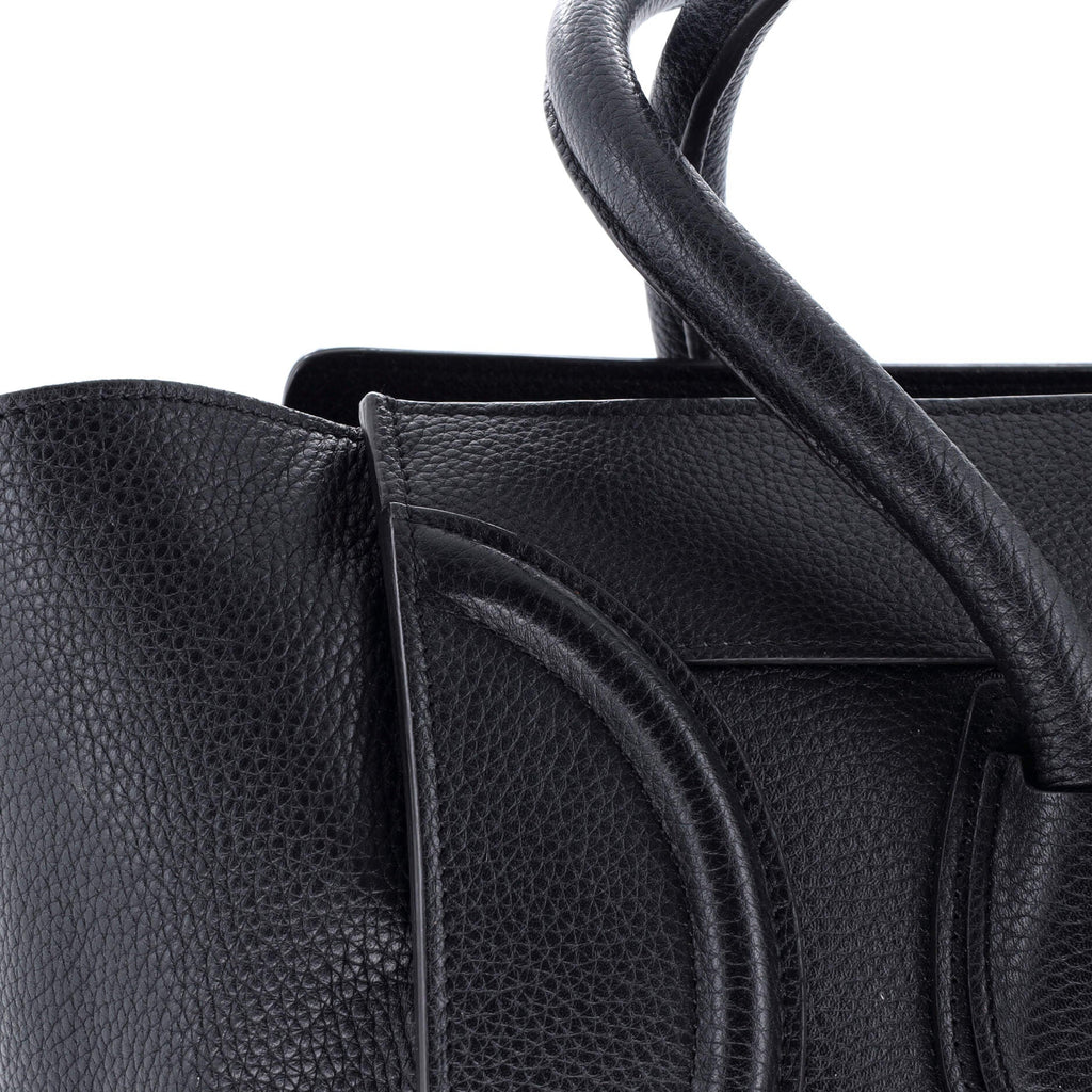 Luggage Bag Grainy Leather Mini