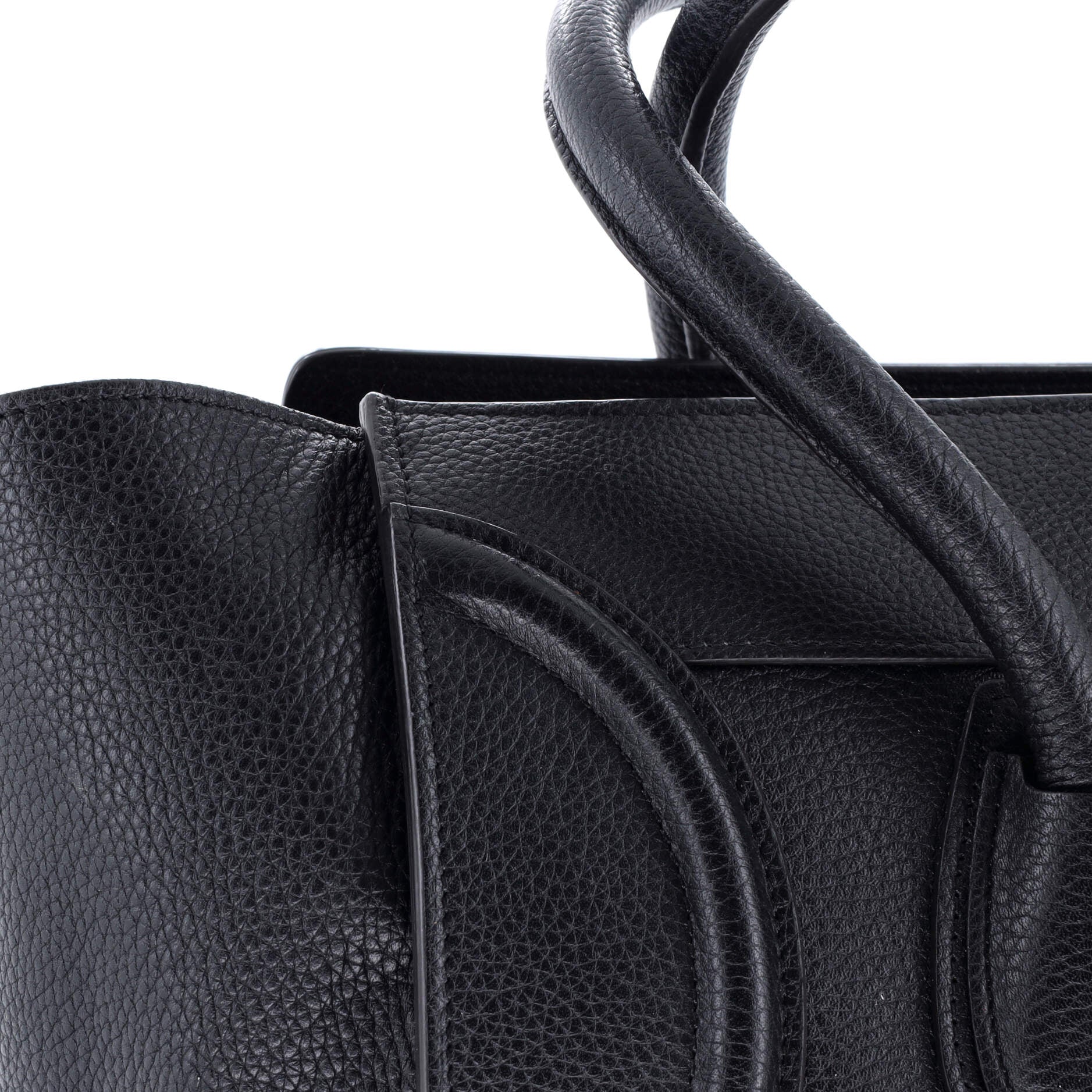 Luggage Bag Grainy Leather Mini
