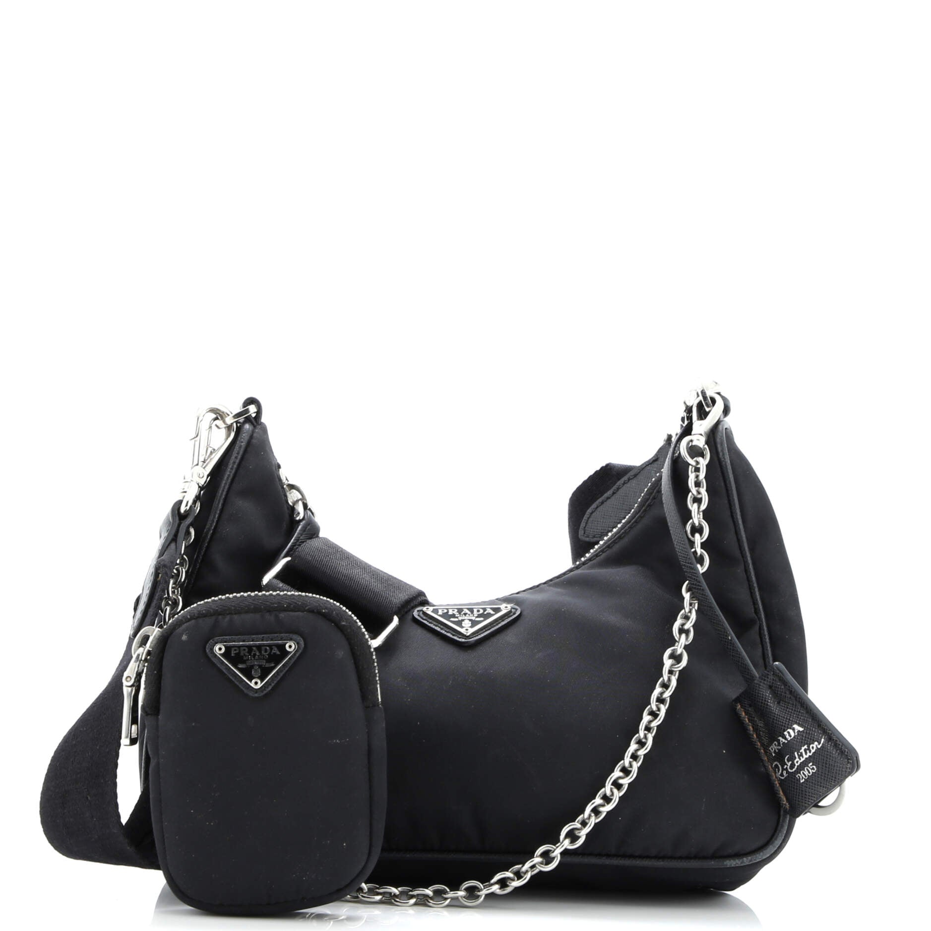 Re-Edition 2005 Shoulder Bag Tessuto Small