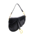 Saddle Handbag Leather Medium