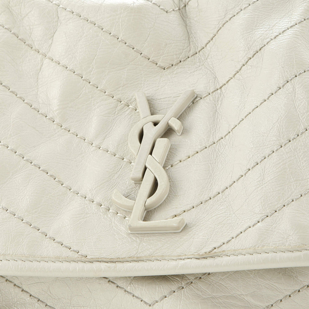 Niki Chain Flap Bag Matelasse Chevron Leather Medium