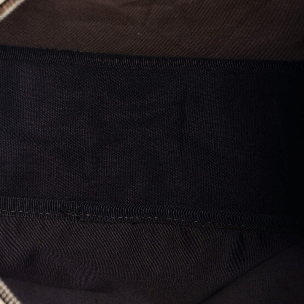 Front Zip Camera Bag GG Coated Canvas Large