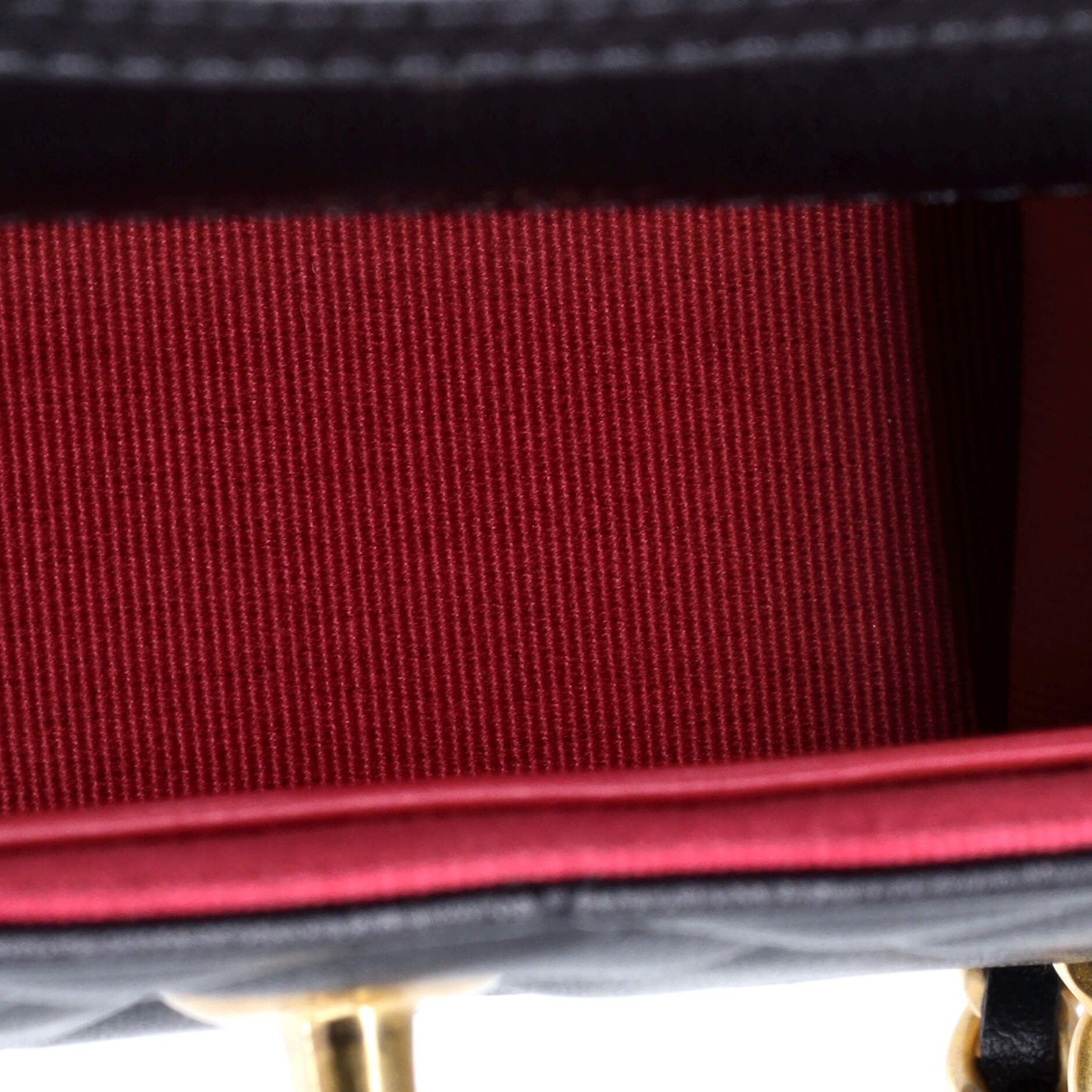 Coco Love CC Heart Clutch with Chain Quilted Lambskin Mini