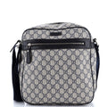 Front Zip Messenger GG Coated Canvas Medium