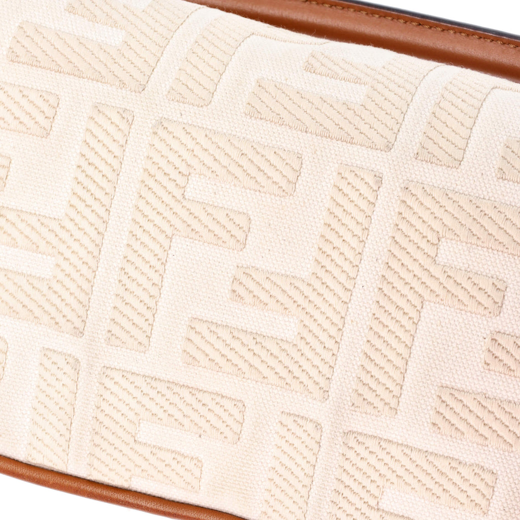 Baguette NM Bag Zucca Embroidered Canvas Mini