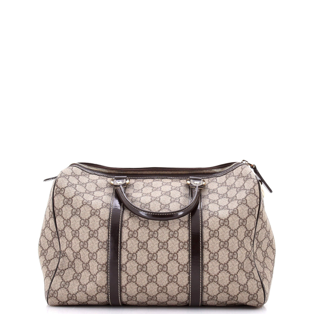 Joy Boston Bag GG Coated Canvas Medium