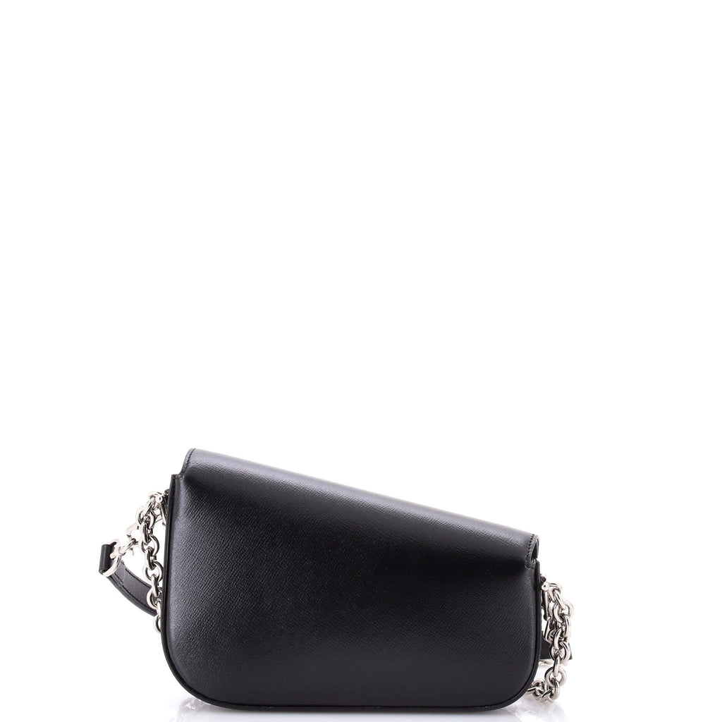 Horsebit 1955 Asymmetric Shoulder Bag Leather Mini