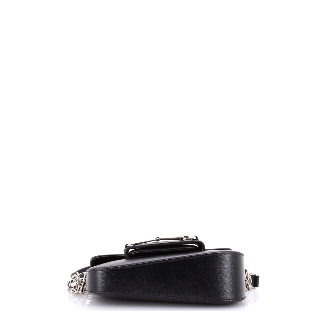Horsebit 1955 Asymmetric Shoulder Bag Leather Mini