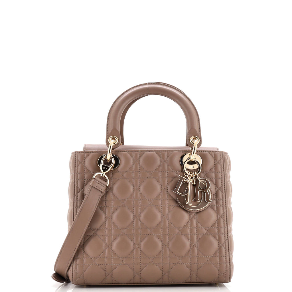 Lady Dior NM Bag Cannage Quilt Lambskin Medium