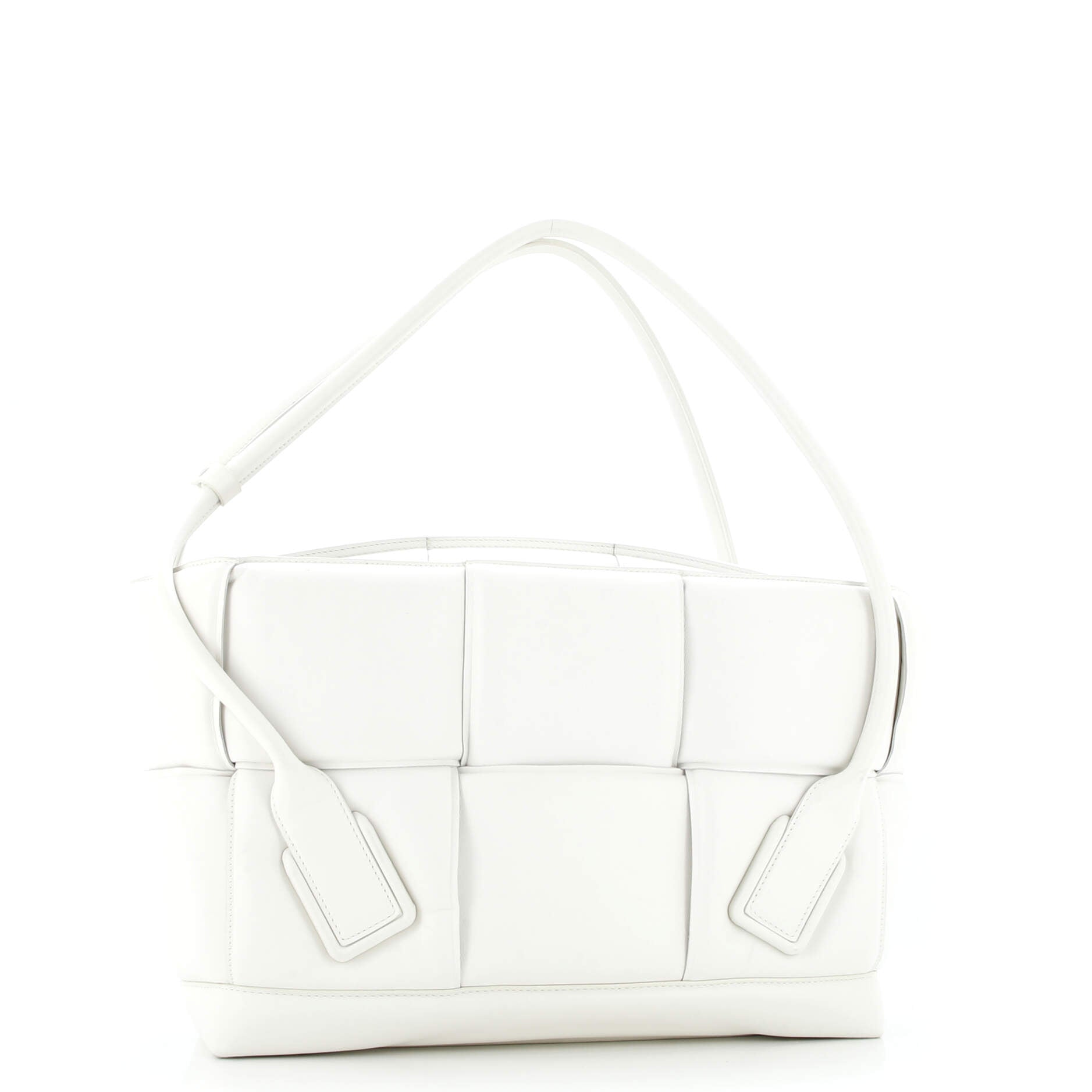Arco Bag Padded Maxi Intrecciato Leather Large