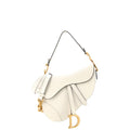 Saddle Handbag with Strap Leather Medium
