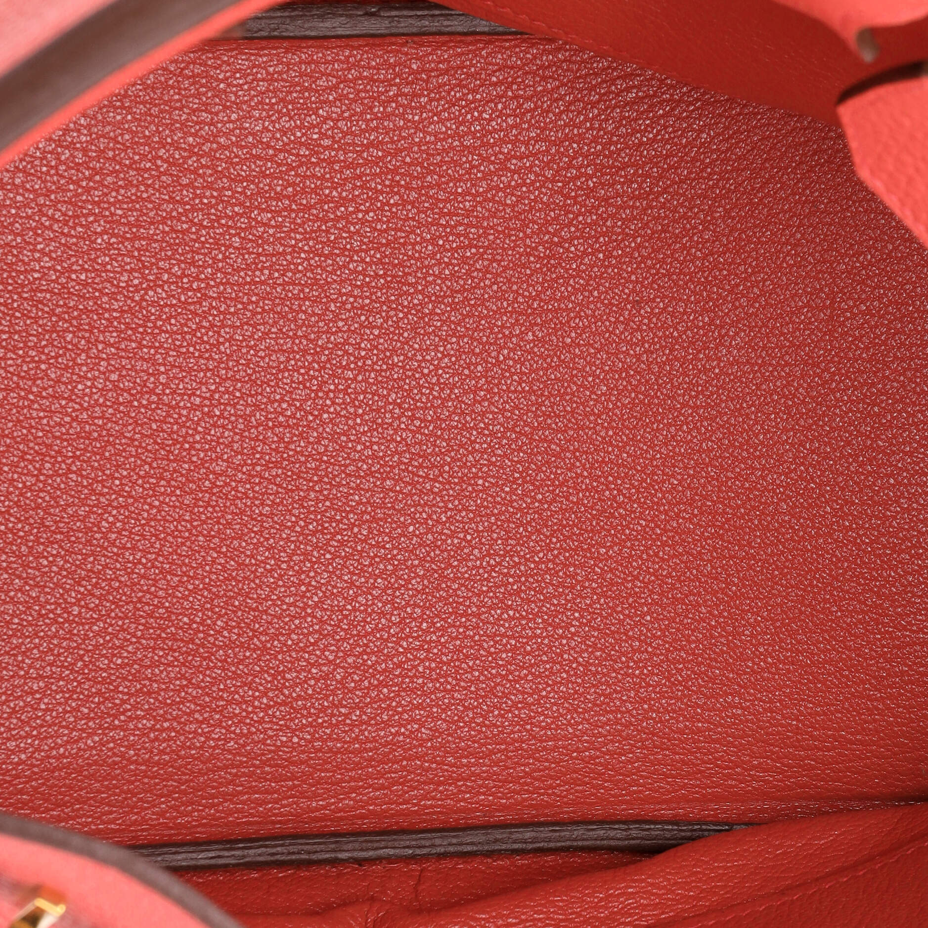 Birkin Handbag Bougainvillier Clemence with Gold Hardware 30