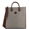 Interlocking G Tote GG Coated Canvas Vertical