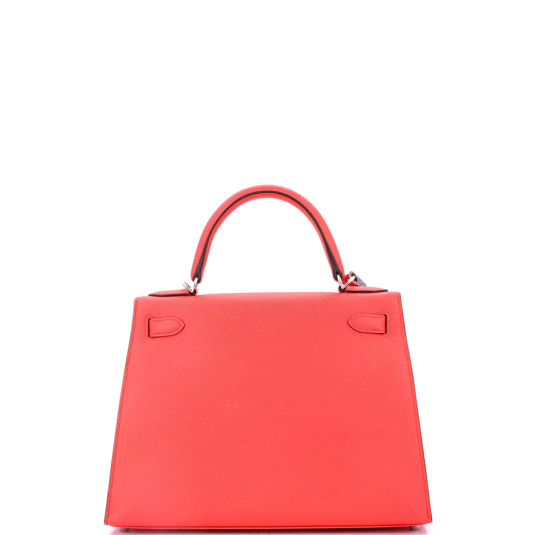 Kelly Handbag Rose Texas Epsom with Palladium Hardware 28