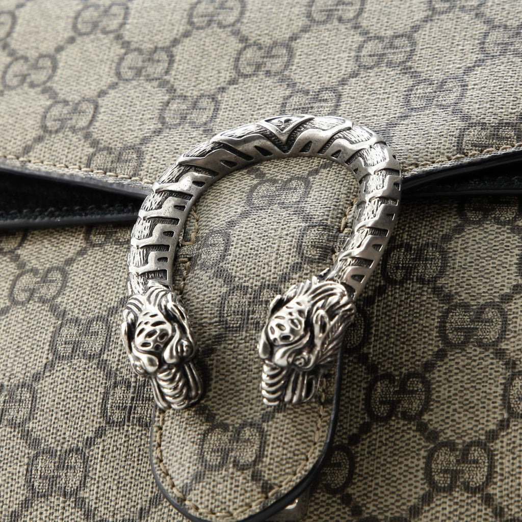 Dionysus Bag GG Coated Canvas and Leather Small