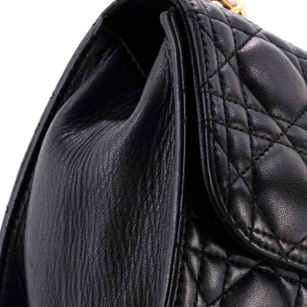 Dioraddict Flap Bag Cannage Quilt Lambskin Medium