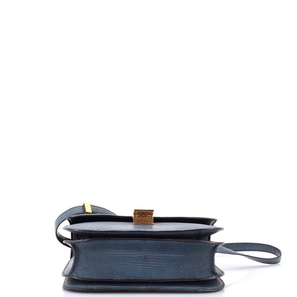 Classic Box Bag Lizard Medium