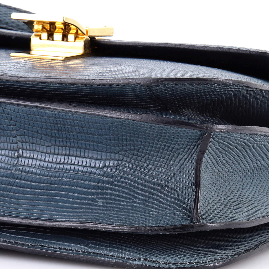 Classic Box Bag Lizard Medium