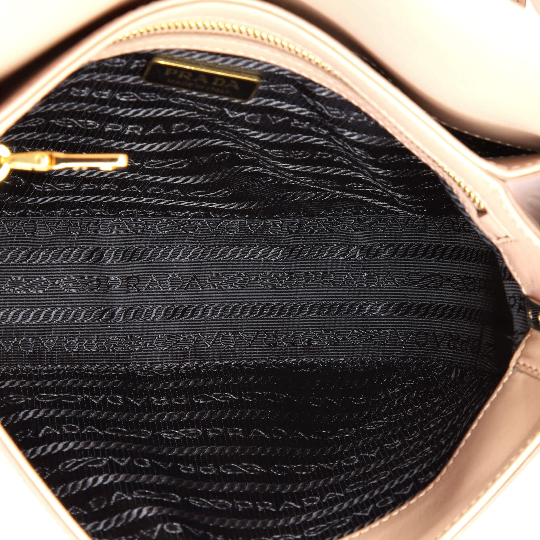 Embleme Flap Bag Saffiano Leather Small