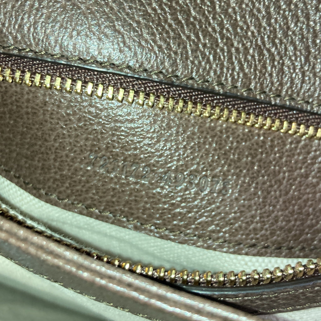 Blondie NM Top Handle Bag GG Coated Canvas Medium