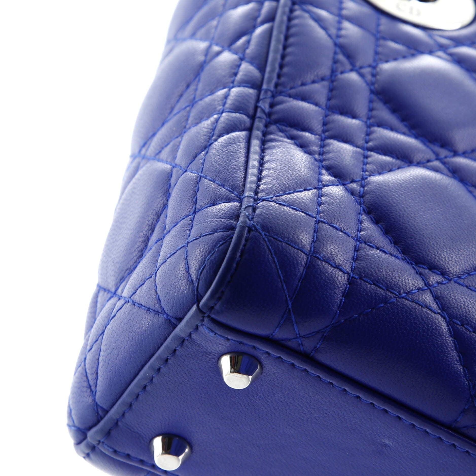 Lady Dior Chain Bag Cannage Quilt Lambskin Mini