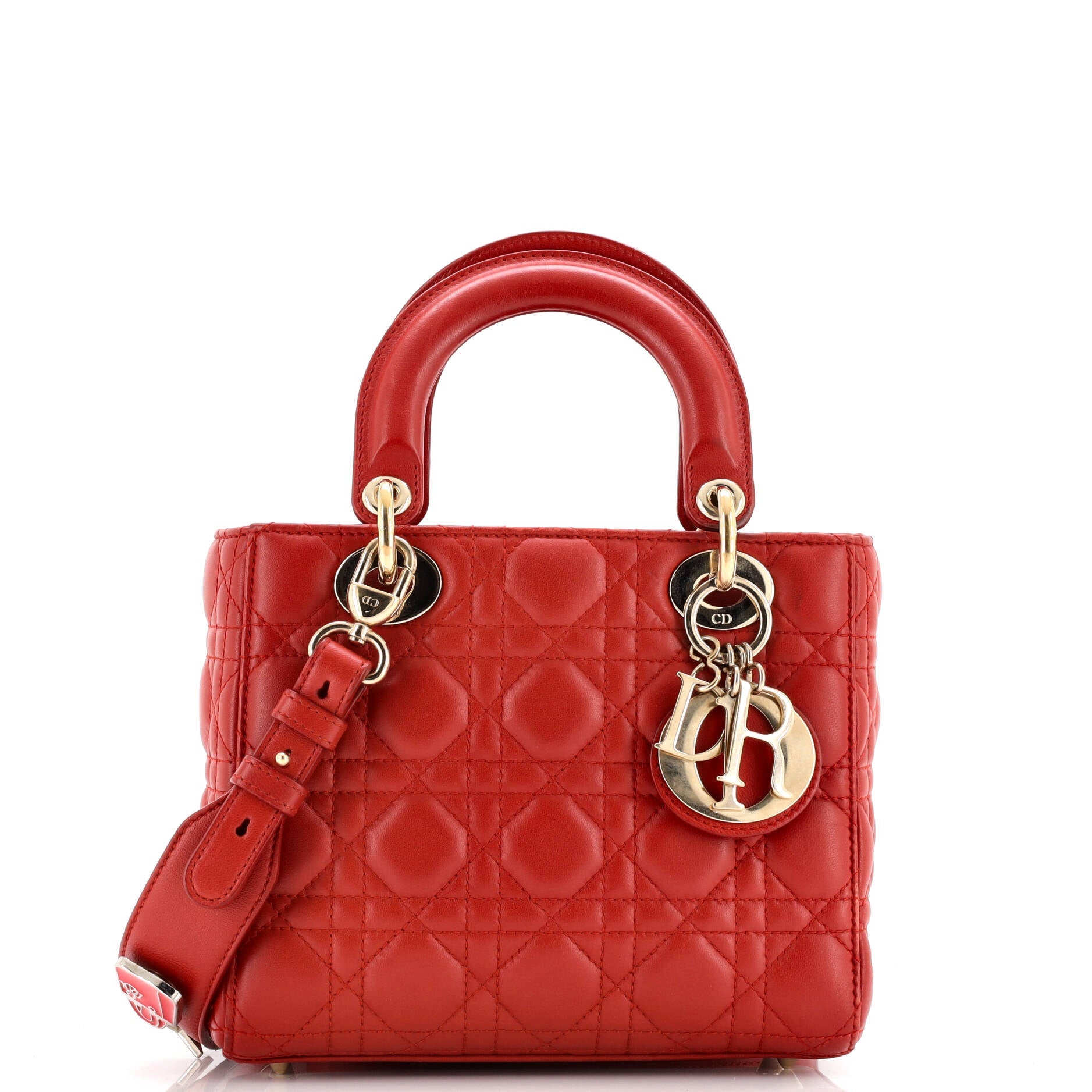 My Lady Dior Bag Cannage Quilt Lambskin