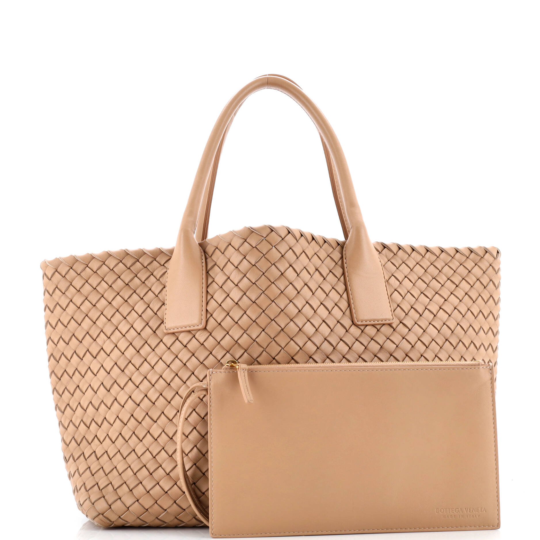 Cabat Tote Intrecciato Nappa Small