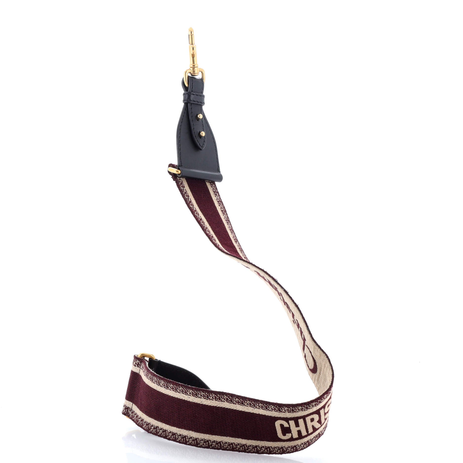 Logo Shoulder Strap Embroidered Canvas