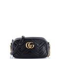 GG Marmont Shoulder Bag Matelasse Leather Small