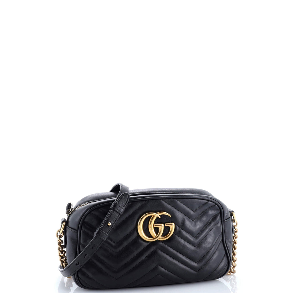 GG Marmont Shoulder Bag Matelasse Leather Small