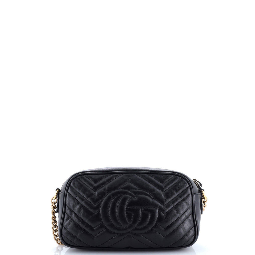 GG Marmont Shoulder Bag Matelasse Leather Small