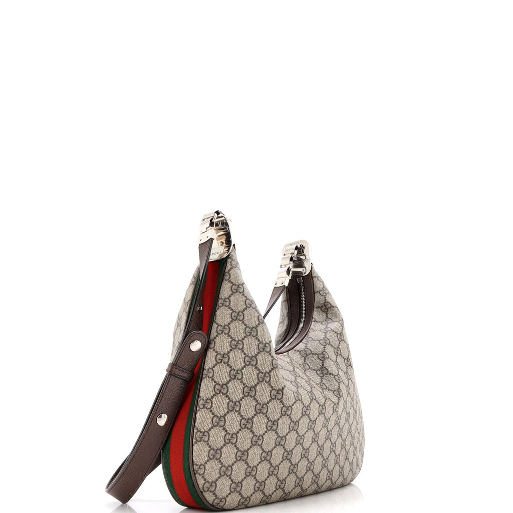 Attache Shoulder Bag GG Coated Canvas Medium