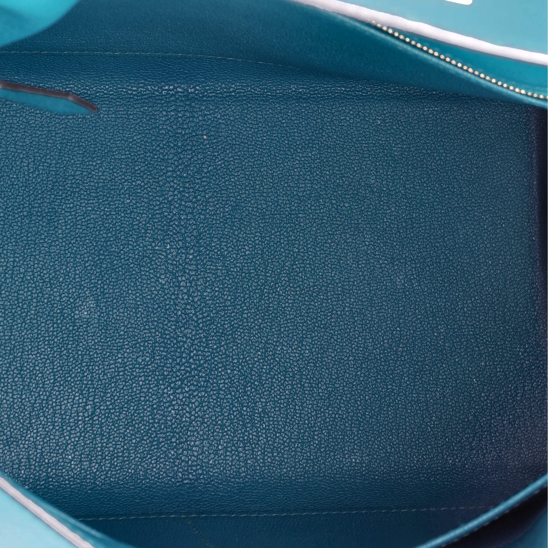 Kelly Handbag Bleu Izmir Epsom with Gold Hardware 28