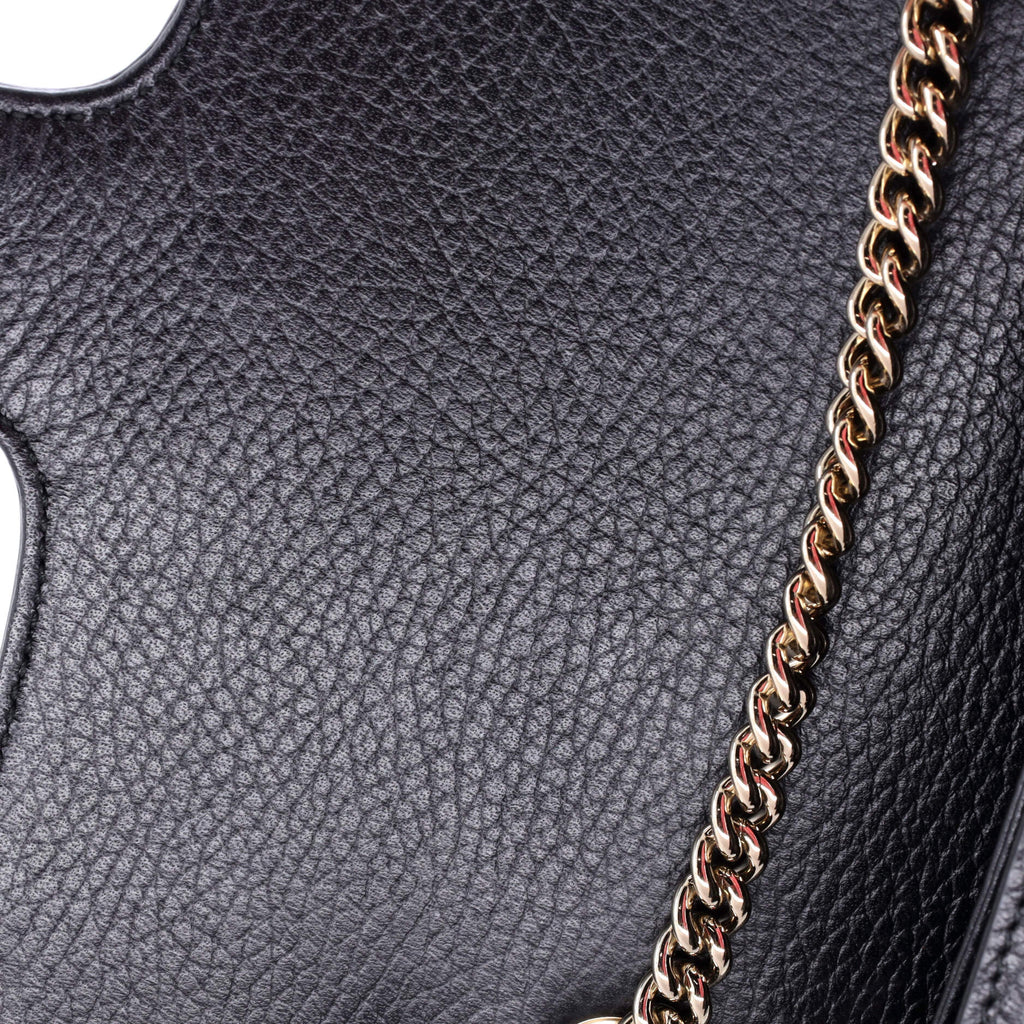 Interlocking Shoulder Bag Leather Small