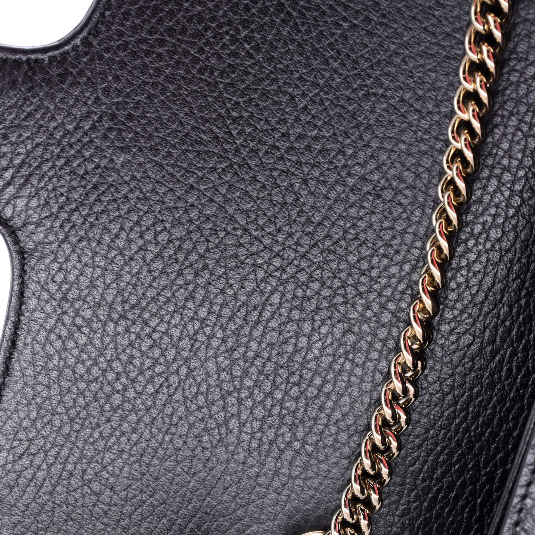 Interlocking Shoulder Bag Leather Small