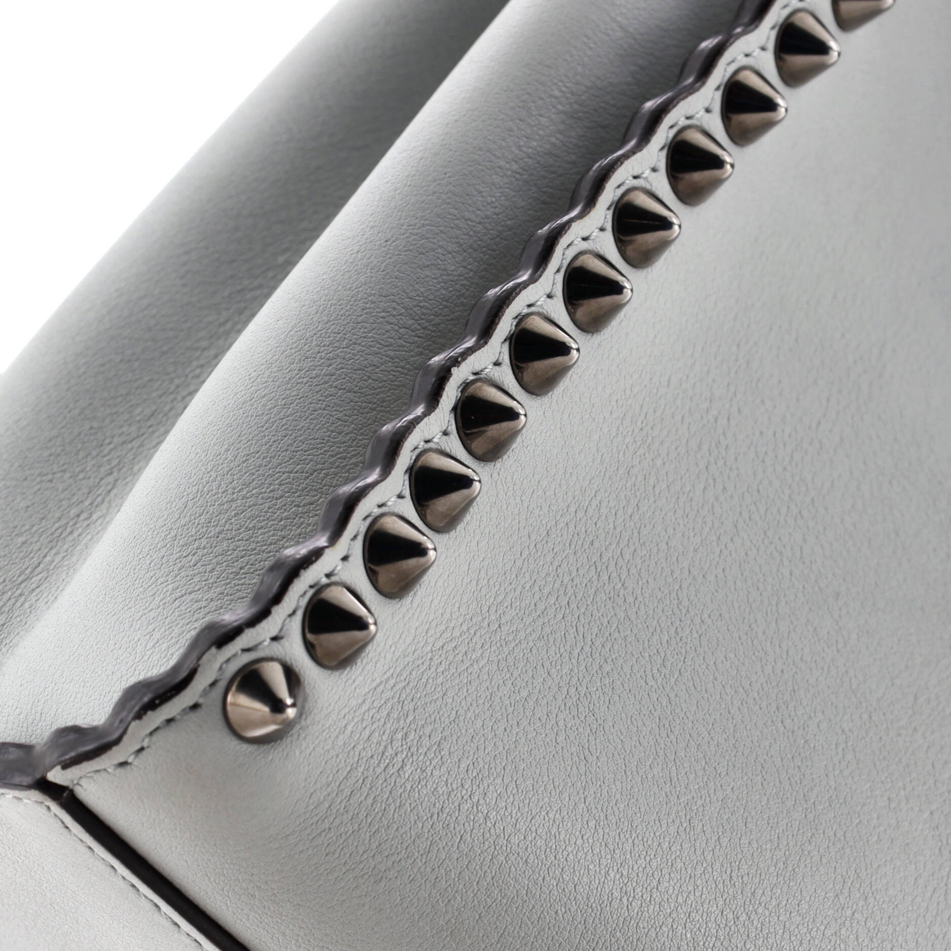 Peekaboo Bag Leather with Studded Detail Mini