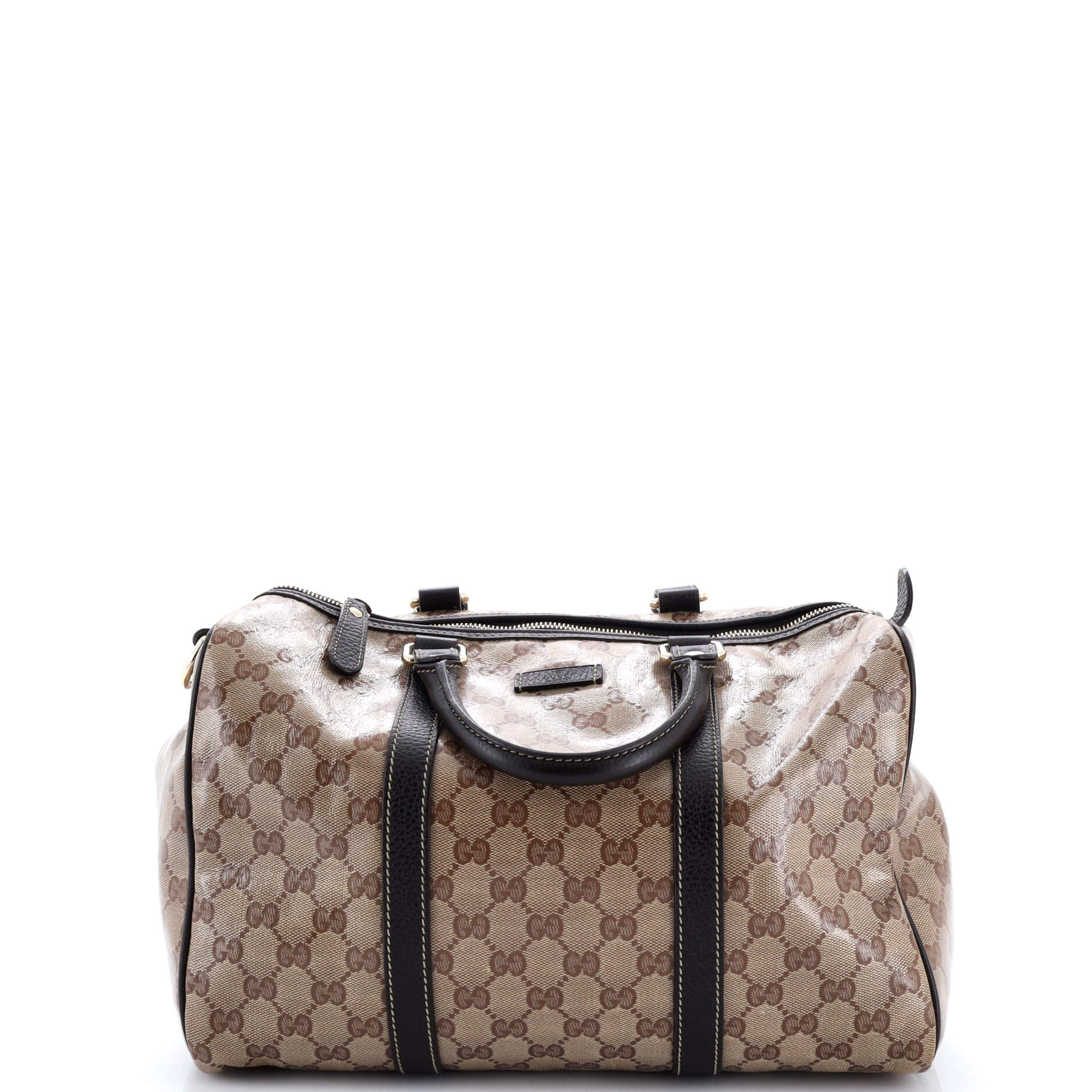 Joy Boston Bag GG Coated Canvas Medium