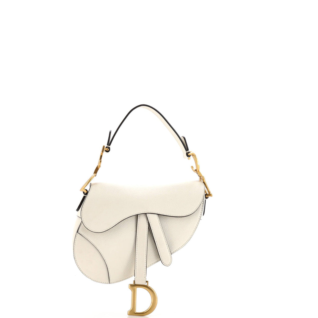 Saddle Handbag Leather Mini